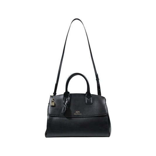 Armani Exchange – Black Polyester Handbag
