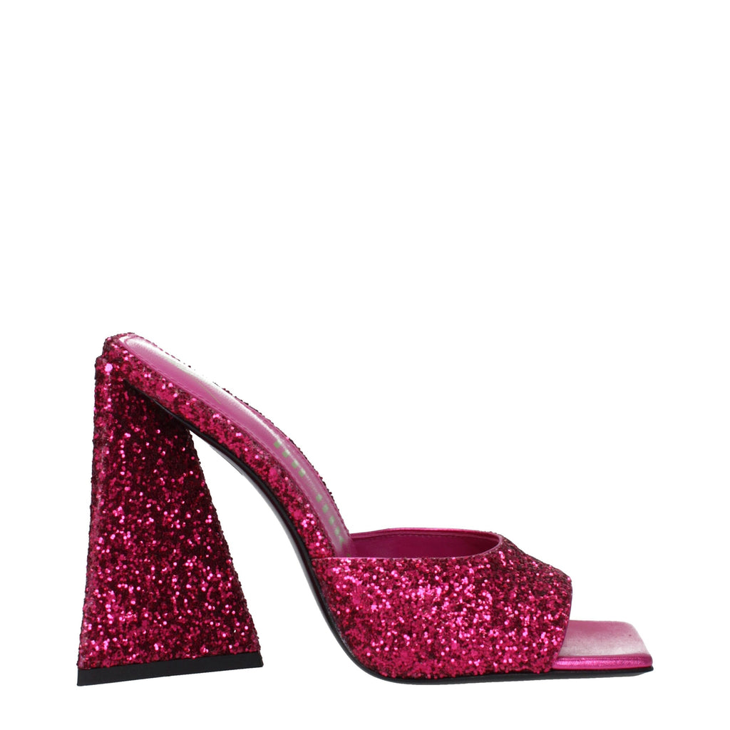 The Attico - Pink Plastic Platforms