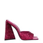 The Attico - Pink Plastic Platforms