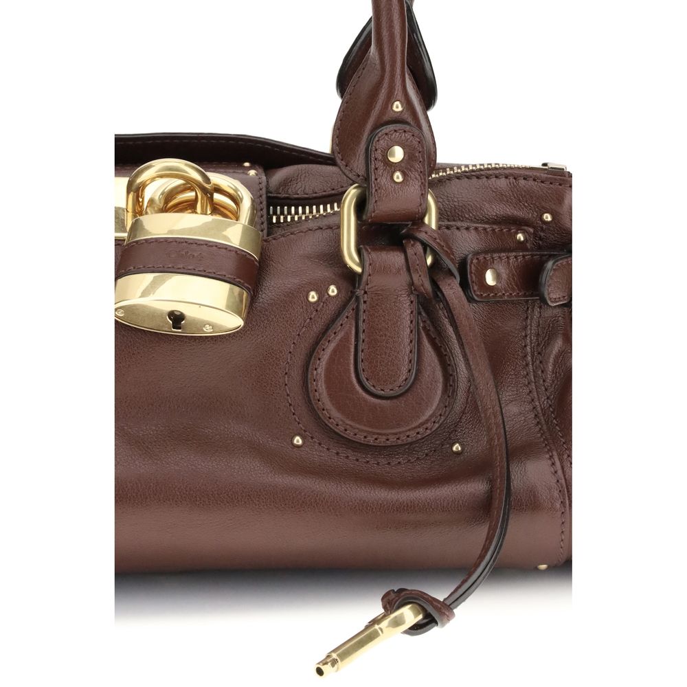 Chloé – Paddington Garnet Leather Bag