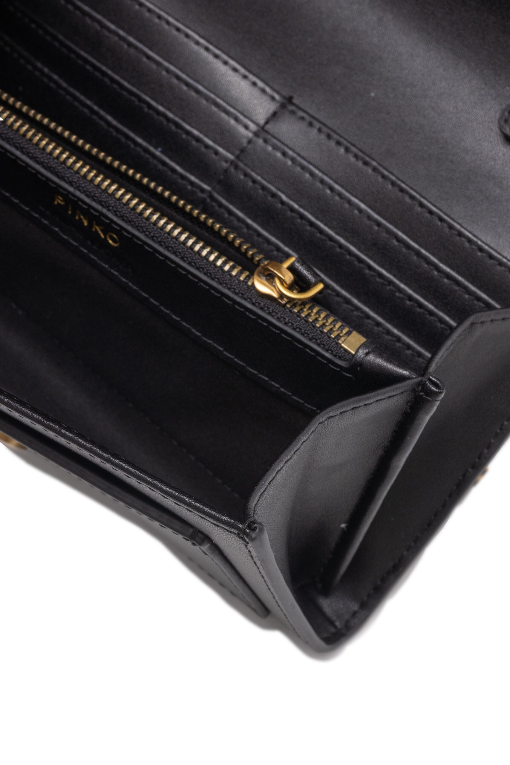 PINKO- Black Mini Love Bag One Simply