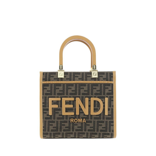 Fendi – Fendi Roma Logo Shopping Bag