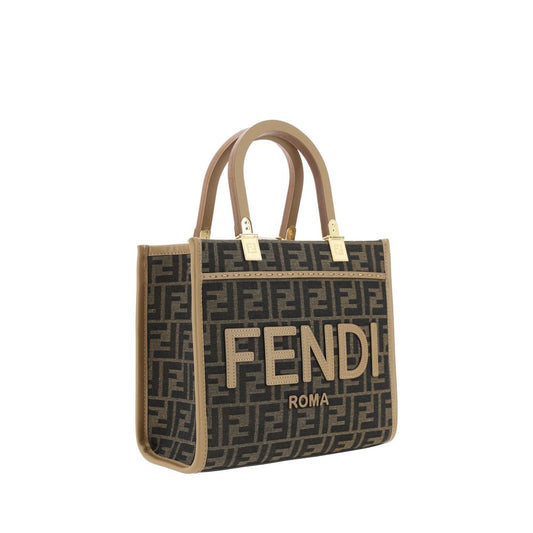 Fendi – Fendi Roma Logo Shopping Bag