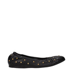 Chloé – Black Leather Ballet Flats