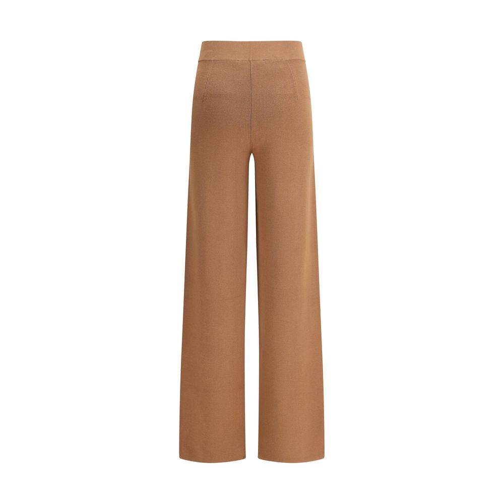Max Mara - Brown Viscose Casual Pants