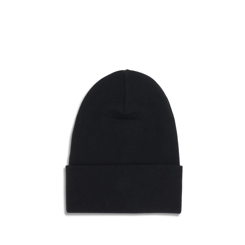 Moncler - Grenoble Black Fleece Wool Beanie