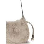 Brunello Cucinelli – Mellow Mini Shearling Shoulder Bag