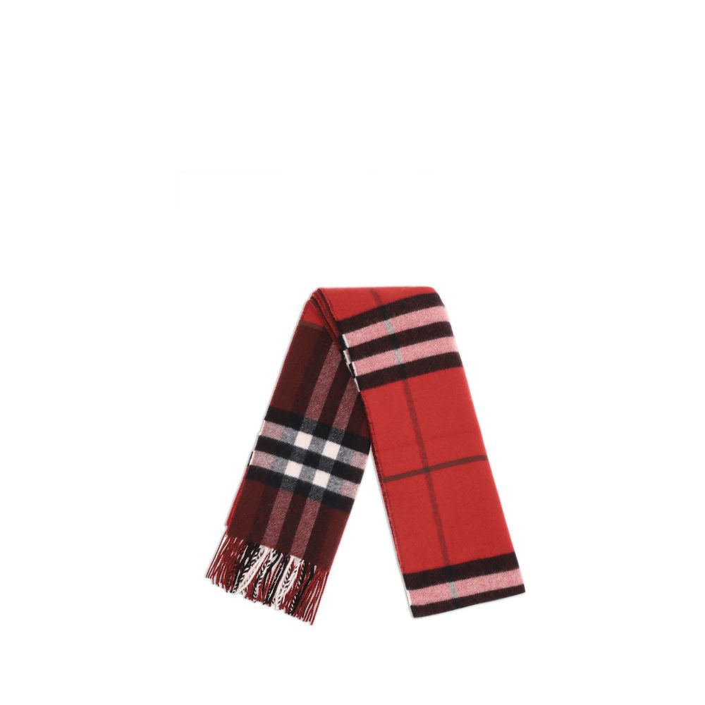 Burberry - Bordeaux Cashmere Scarf