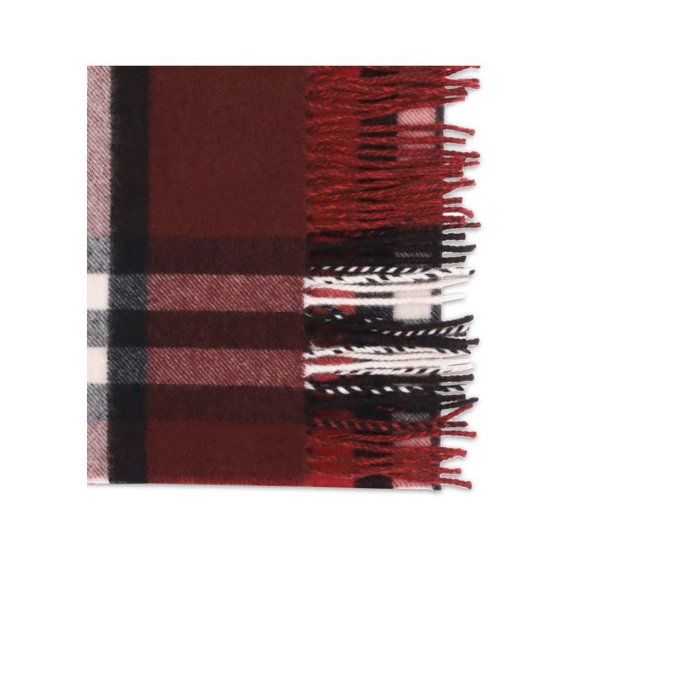 Burberry - Bordeaux Cashmere Scarf