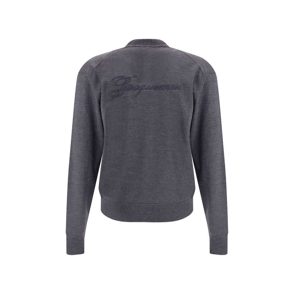Jacquemus - Gray Merino Wool Cardigan