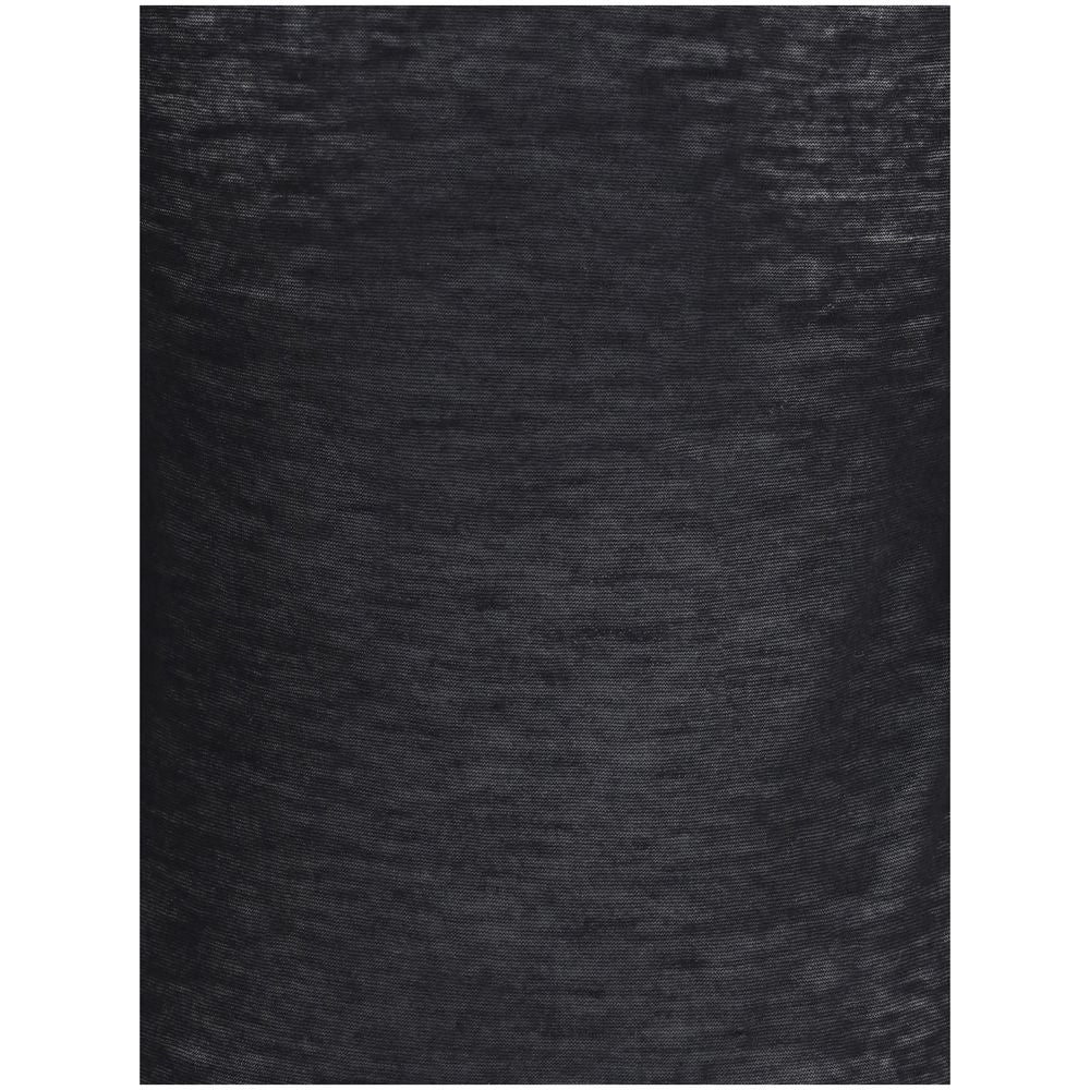 Saint Laurent - Black Cashmere Long Sleeve T-Shirt