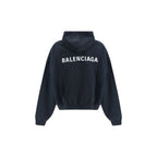 Balenciaga - Black Cotton Sweatshirt