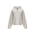 Balenciaga - White Cotton Sweatshirt