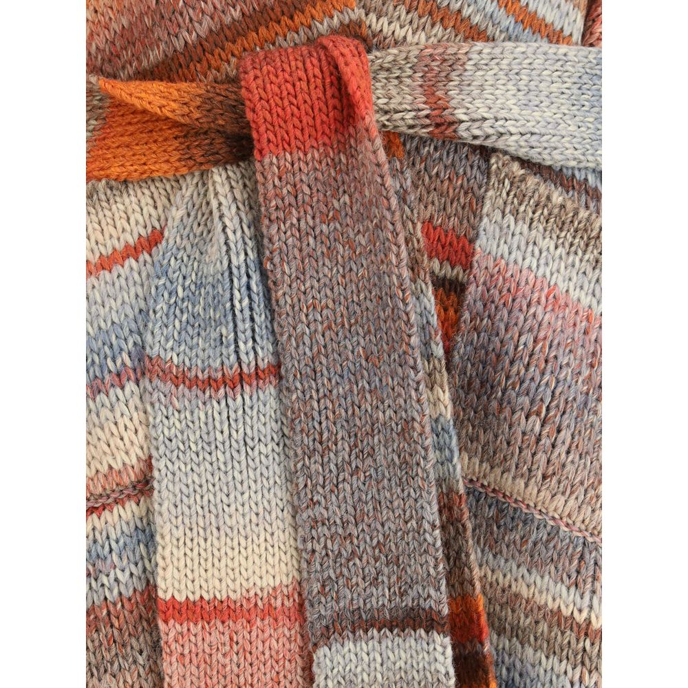 Ella - Multicolor Wool Coat