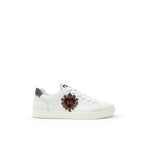 Dolce & Gabbana - White Leather Sneaker