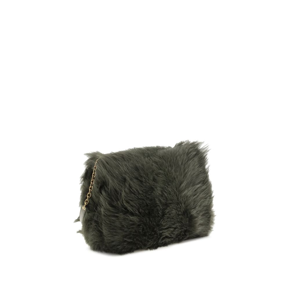 Saint Laurent - Jamie medium Shearling Shoulder Bag