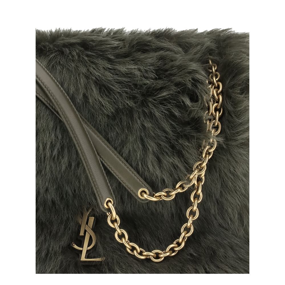 Saint Laurent - Jamie medium Shearling Shoulder Bag