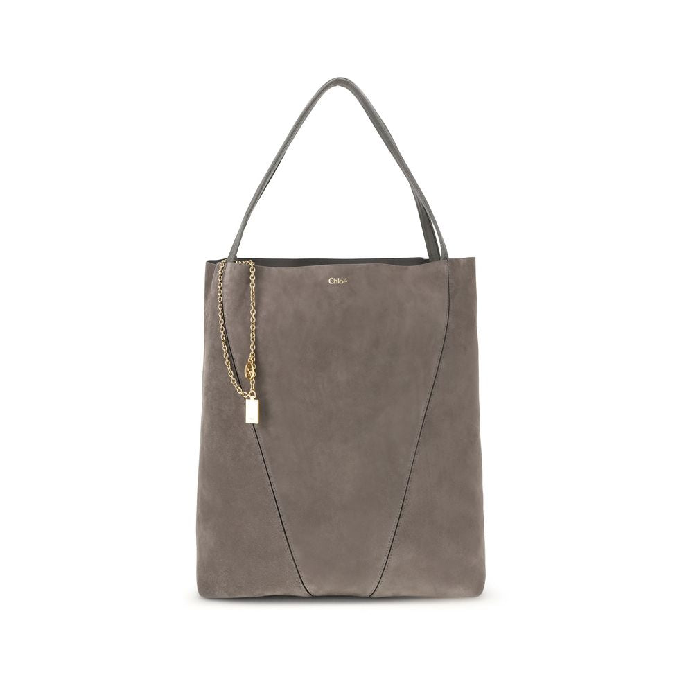 Chloé - Spin suede Tote Bag