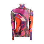 Emilio Pucci - Multicolor Polyamide Pattern Shirt