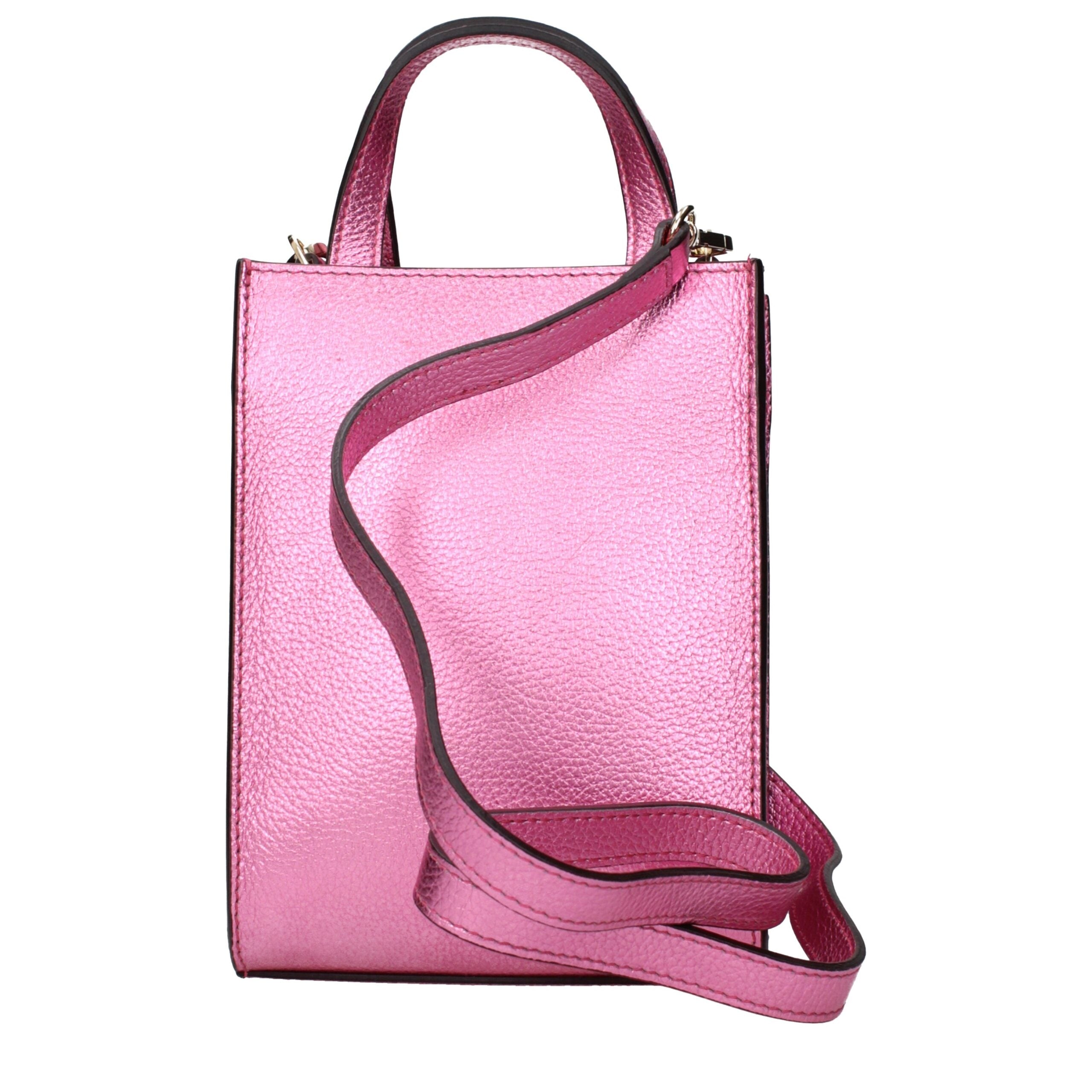 Jimmy Choo – Pink Leather Mini Tote Bag