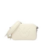 PINKO – White Leather Crossbody Bag