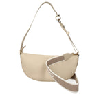 Salvatore Ferragamo – Gray Leather Shoulder Bag