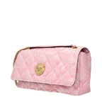 Versace – Pink Fabric Shoulder Bag