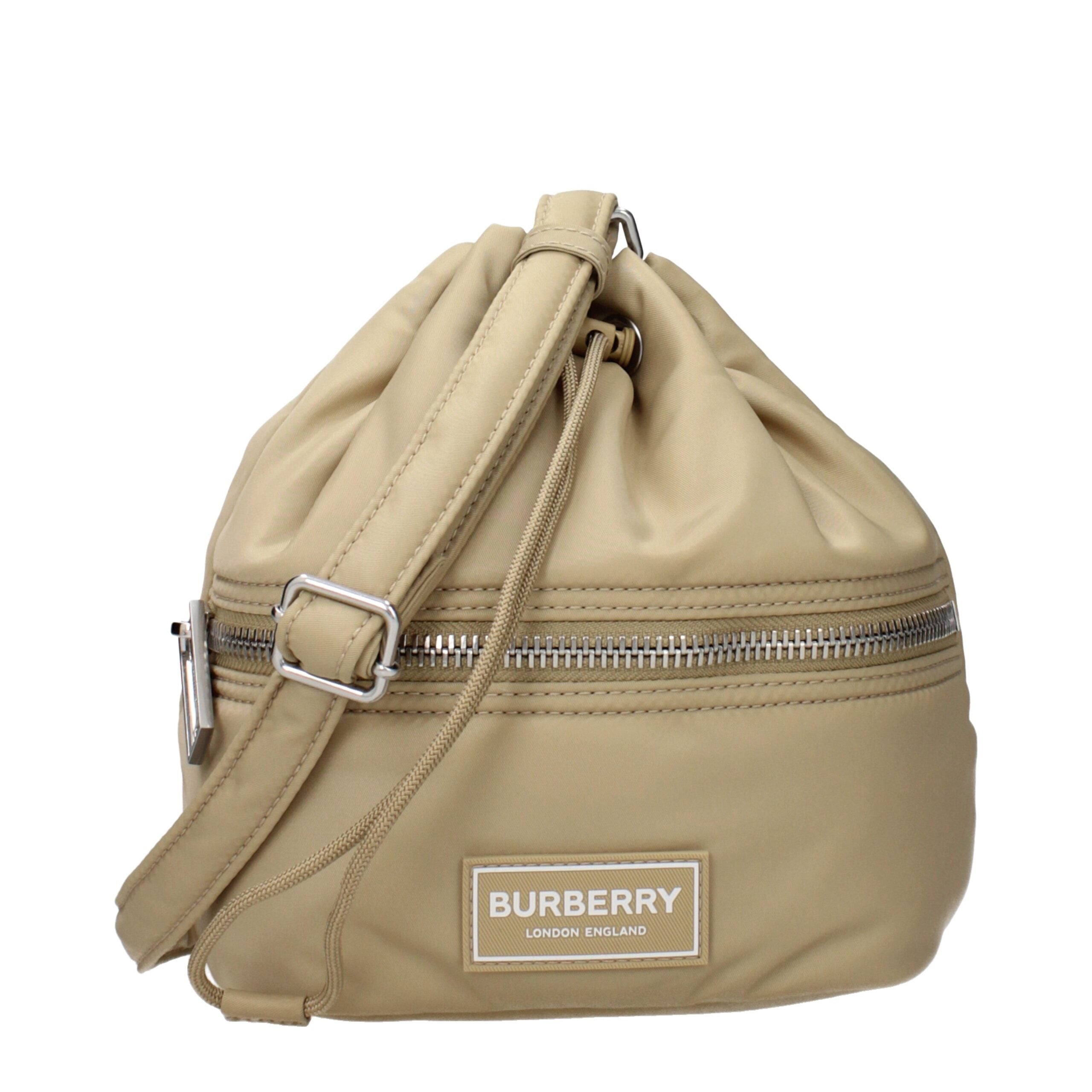Burberry – Beige Nylon Crossbody Bag