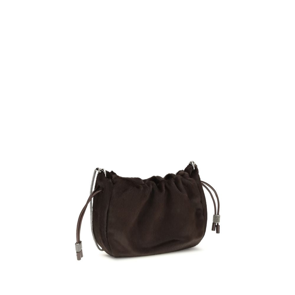 Brunello Cucinelli - The Mellow mini Ponyhair Shoulder Bag