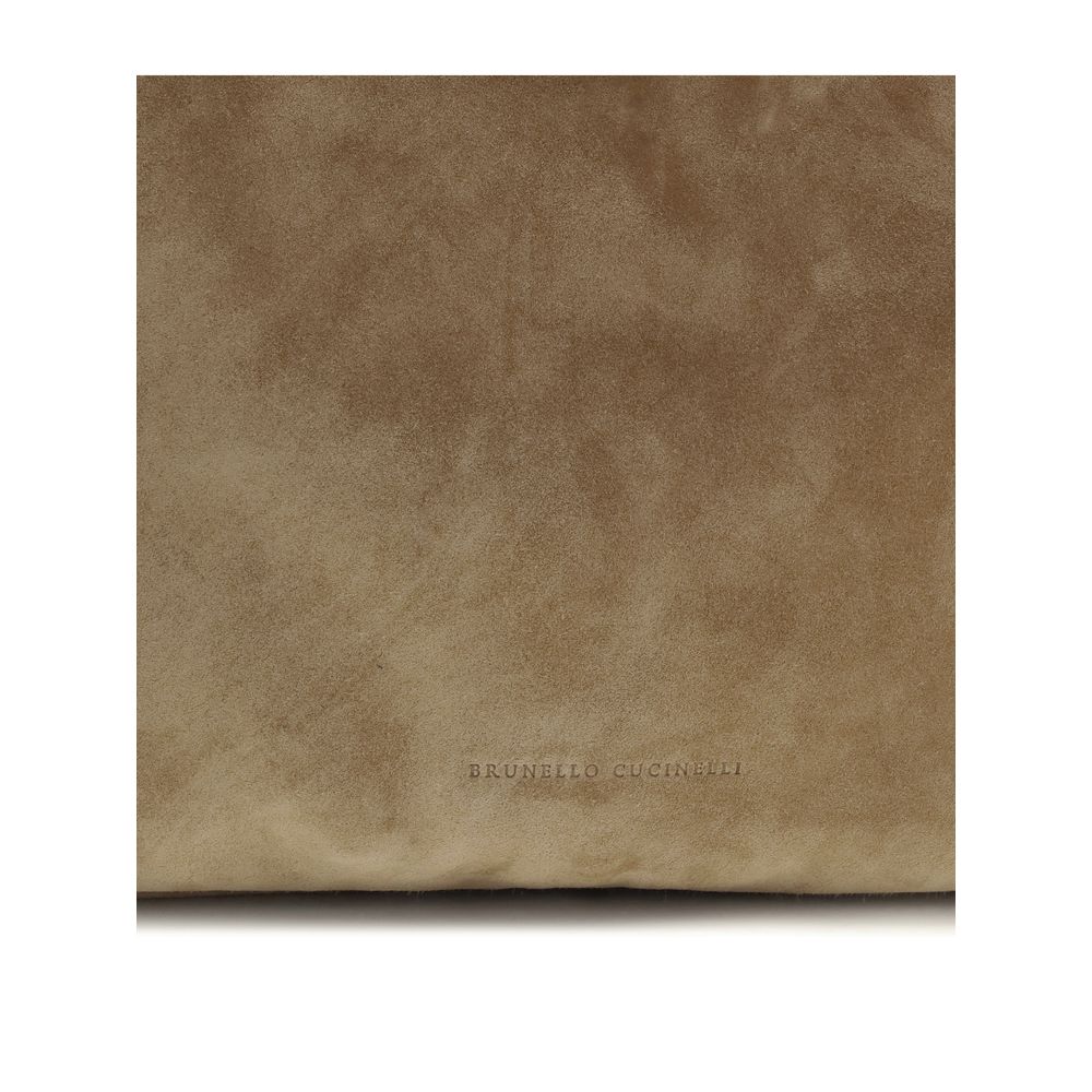 Brunello Cucinelli - Suede Shoulder Bag