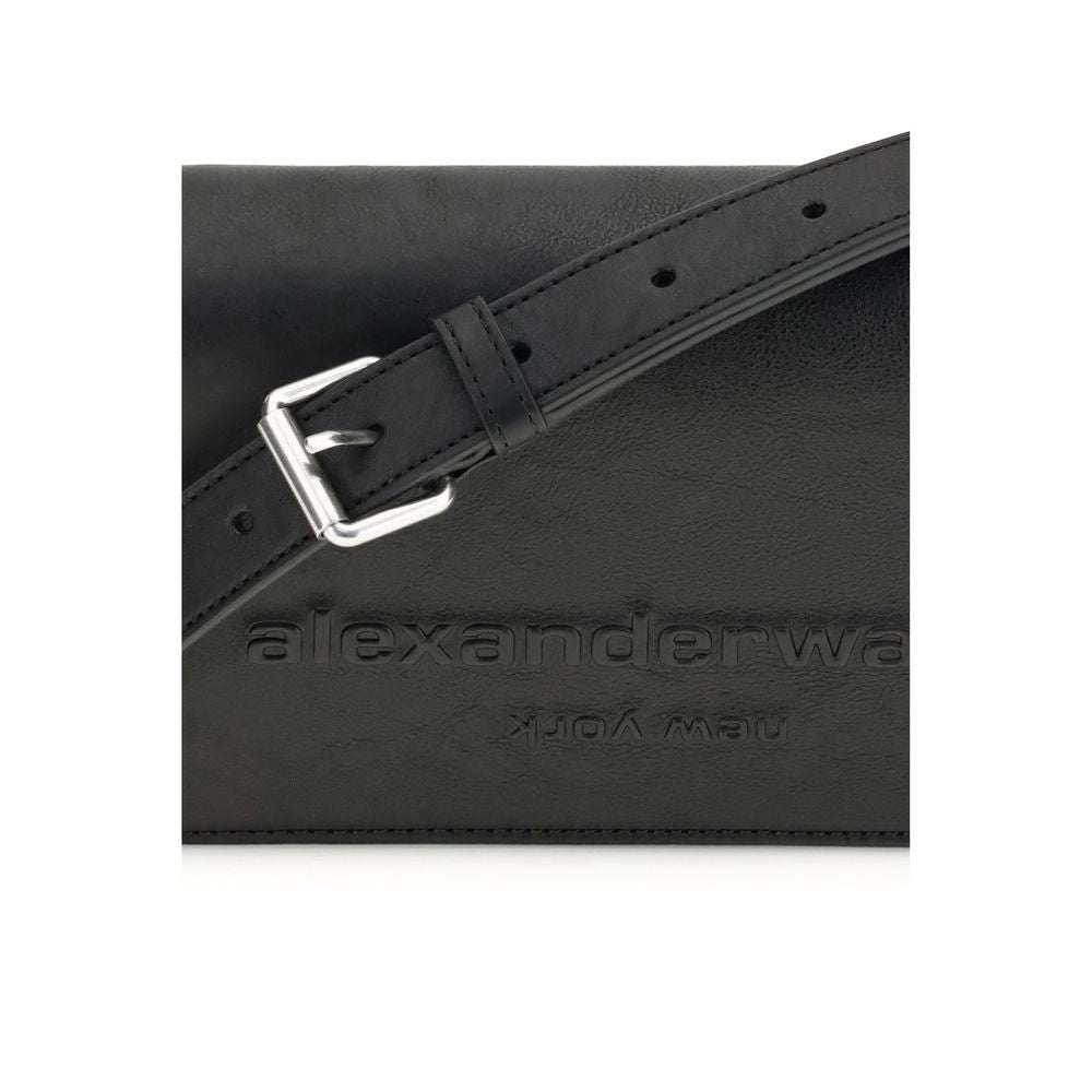 Alexander Wang - Black Calf Leather Bos Taurus Shoulder Bag