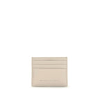 Brunello Cucinelli - Beige Calf Leather Bos Taurus Wallet