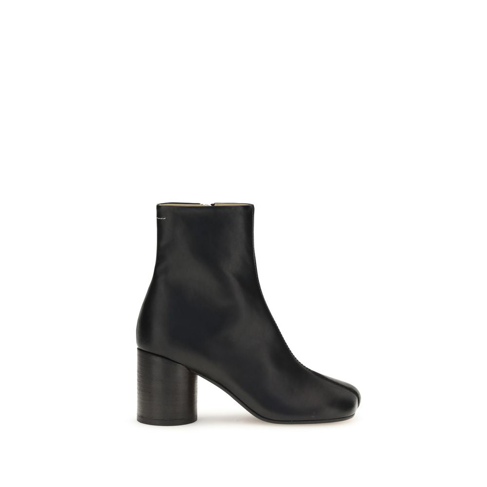 MM6 Maison Margiela - Black Calf Leather Bos Taurus Ankle Boots