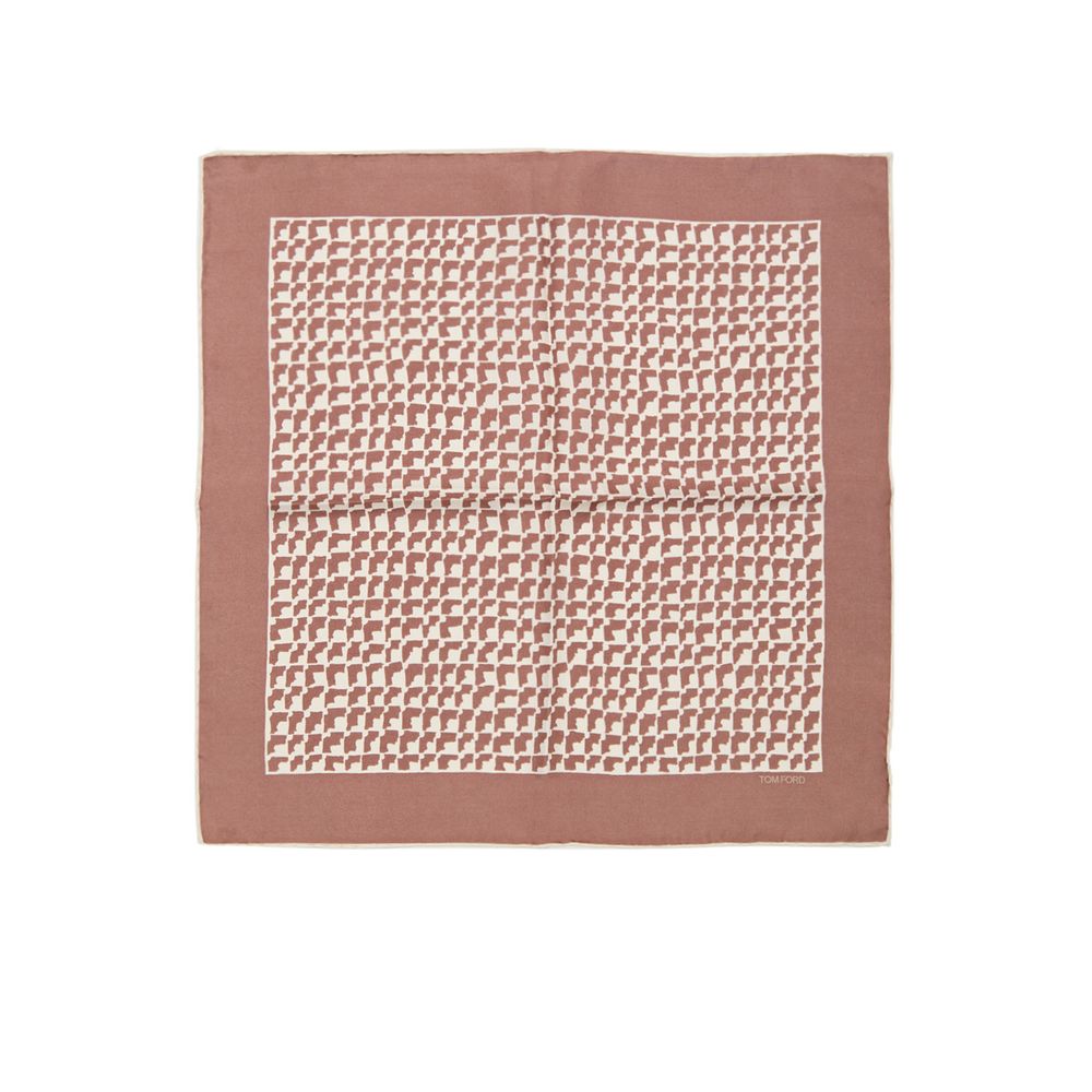Tom Ford - Brown Silk Pocket Square
