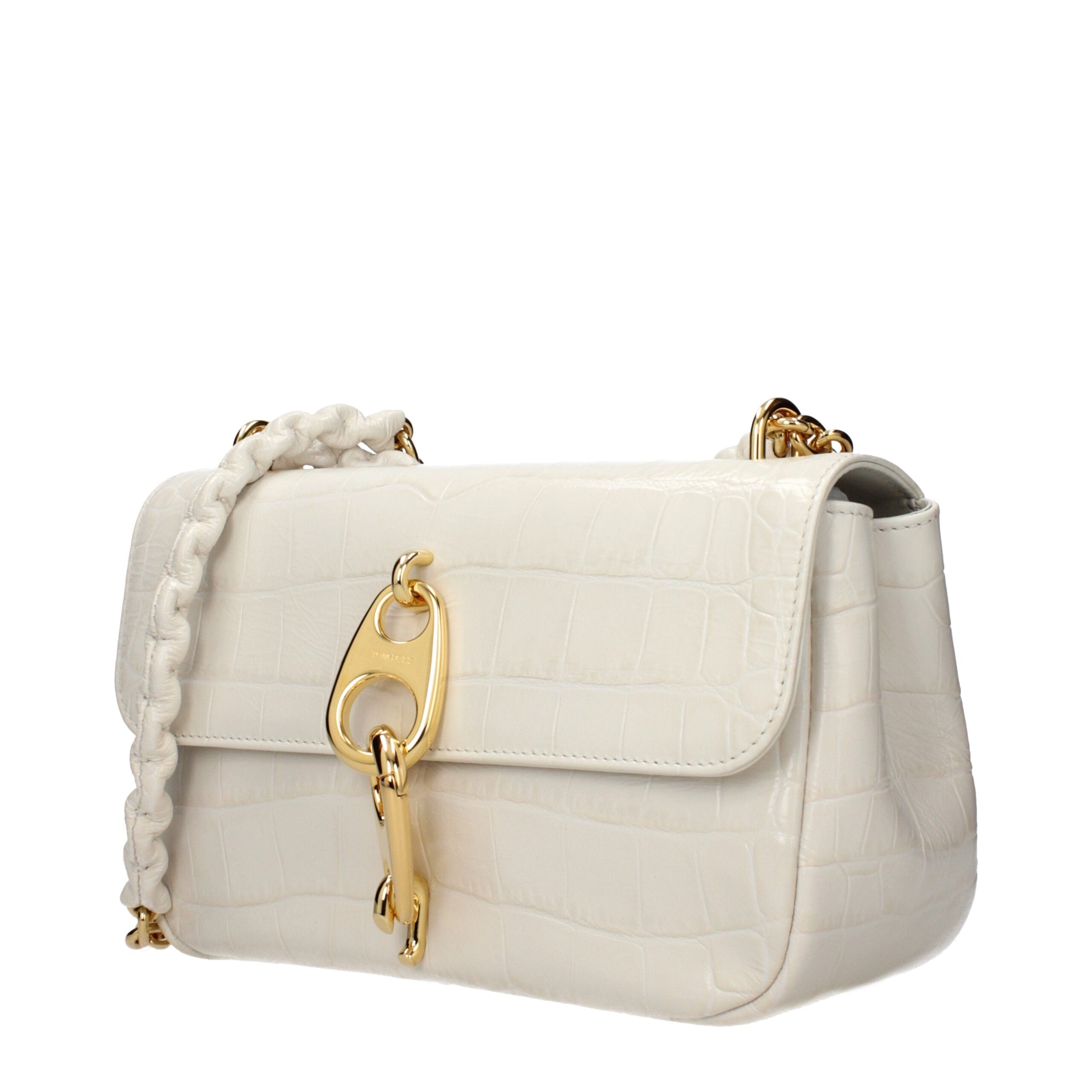 Tom Ford - White Leather Shoulder Bag
