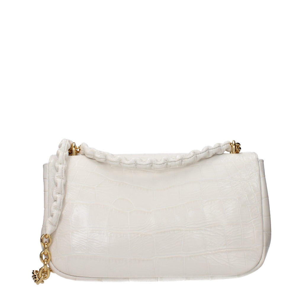 Tom Ford - White Leather Shoulder Bag