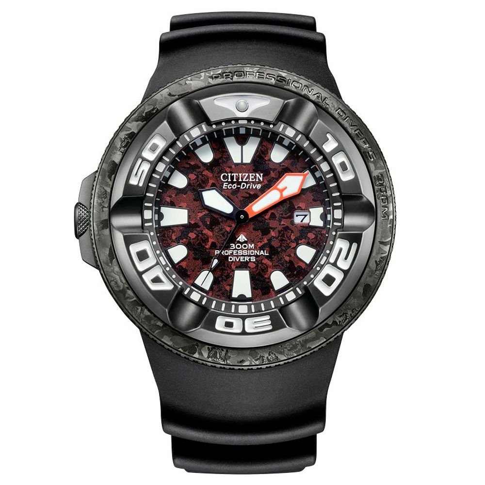 Citizen – Black Rubber Solar Sport Watch