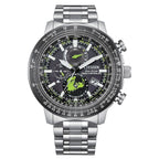 Citizen – Gray Stainless Steel Solar Sport Watch