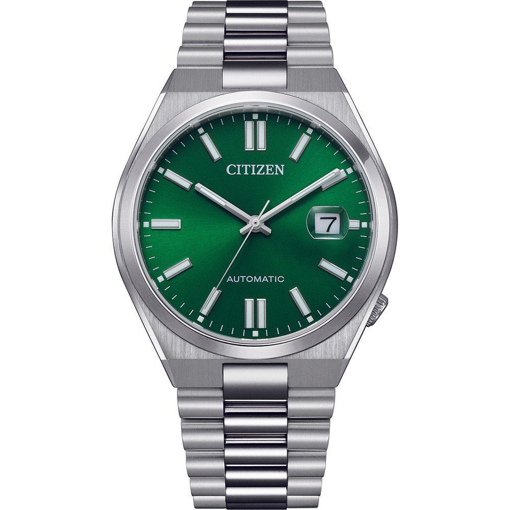 Citizen – Gray Stainless Steel Automatic Watch