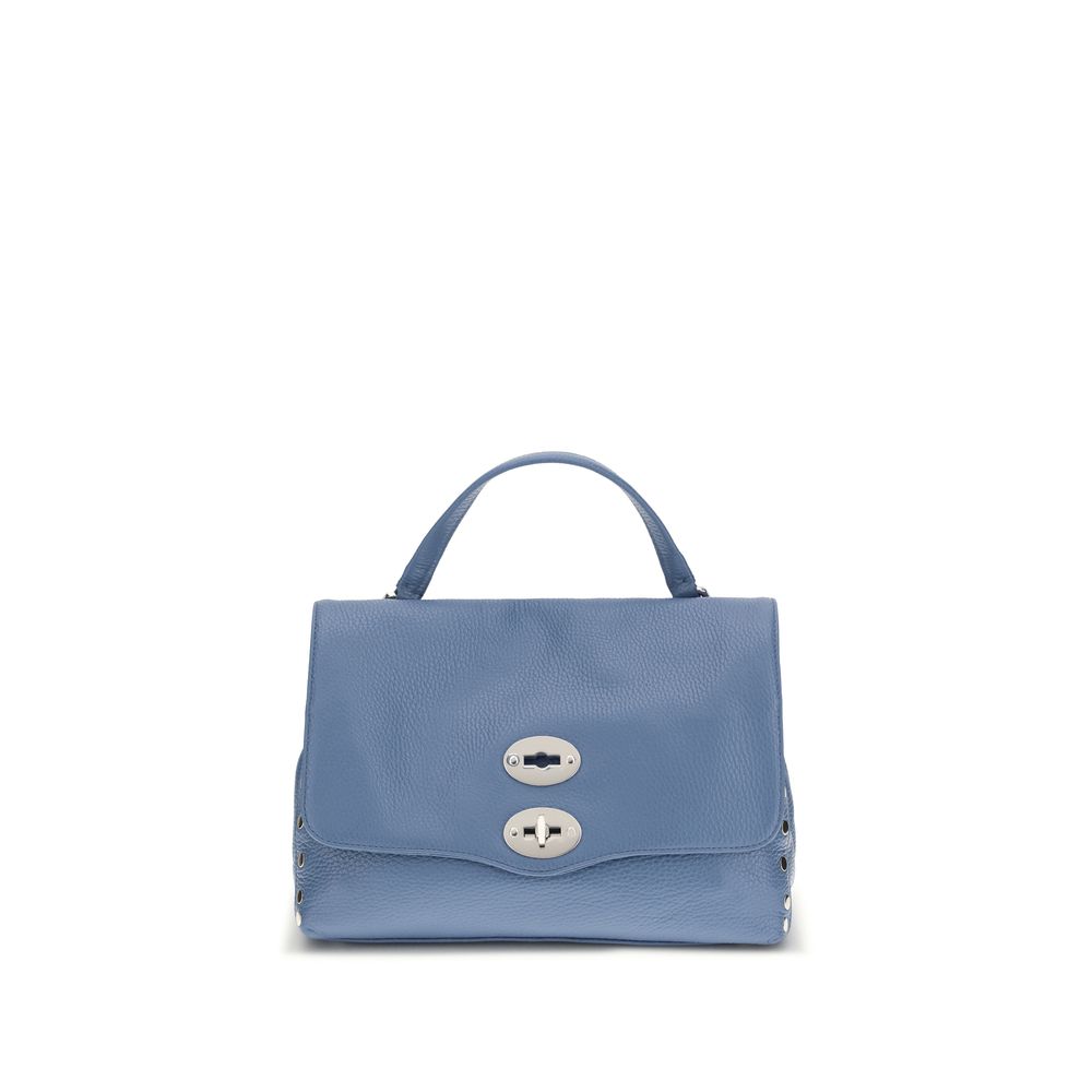 Zanellato - Blue Calf Leather Bos Taurus Shoulder Bag