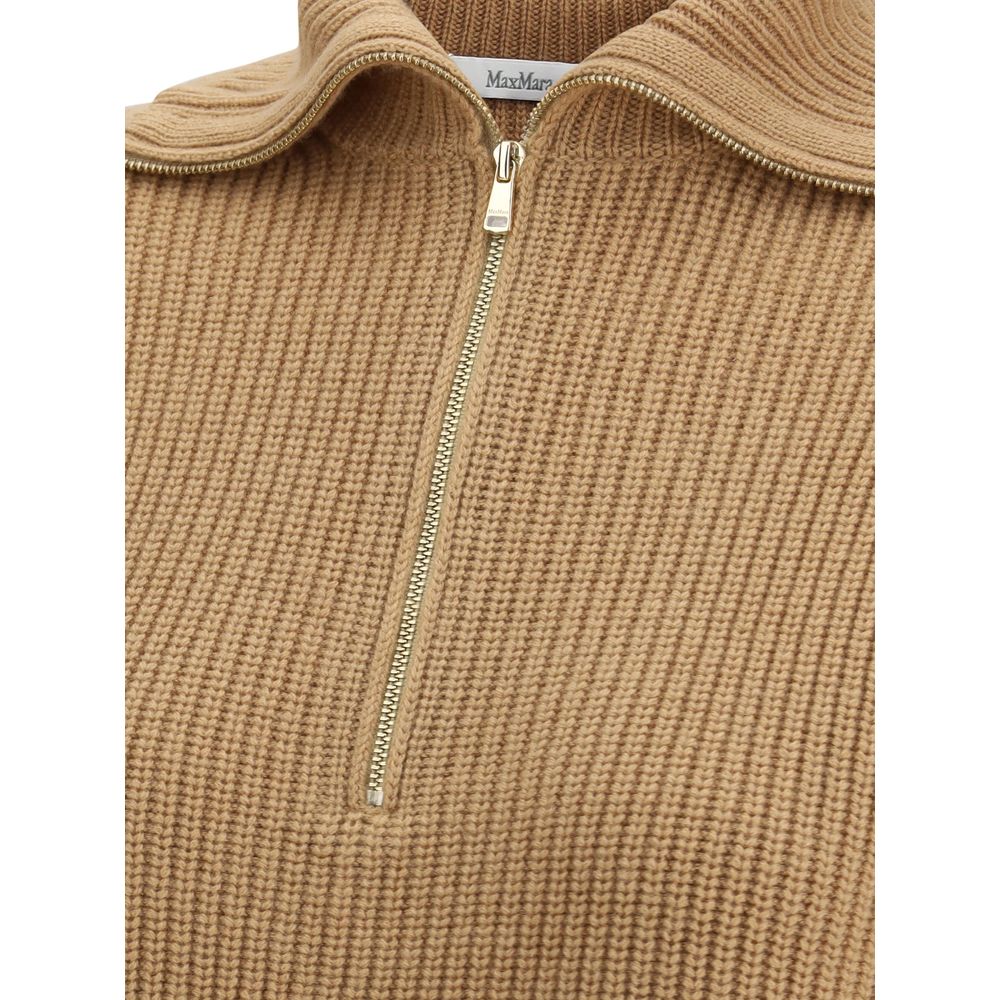 Max Mara - Brown Wool Sweatshirt
