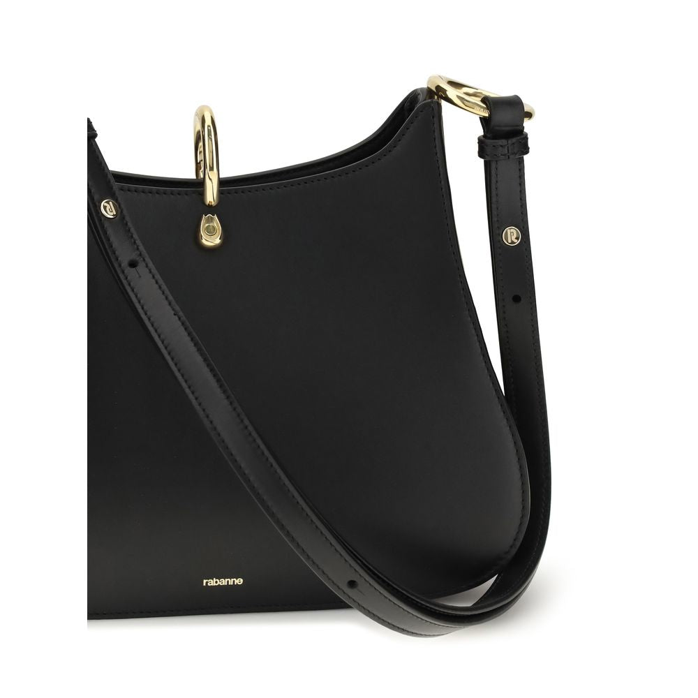 Rabanne - Black Calf Leather Bos Taurus Shoulder Bag