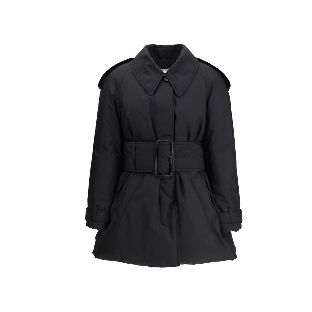 Burberry - Black Polyester Coat