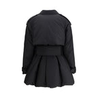 Burberry - Black Polyester Coat