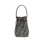 Fendi - Blue Fabric Backet Bag