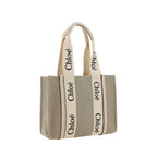 Chloé - Canvas Woody Shoulder Bag
