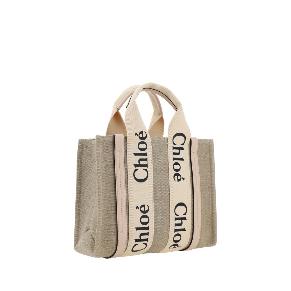 Chloé - Canvas Woody Handbag
