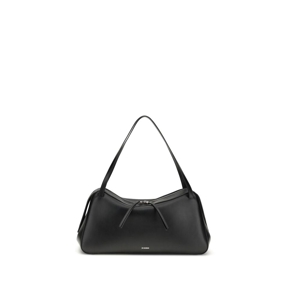 Jil Sander - Black Calf Leather Bos Taurus Shoulder Bag