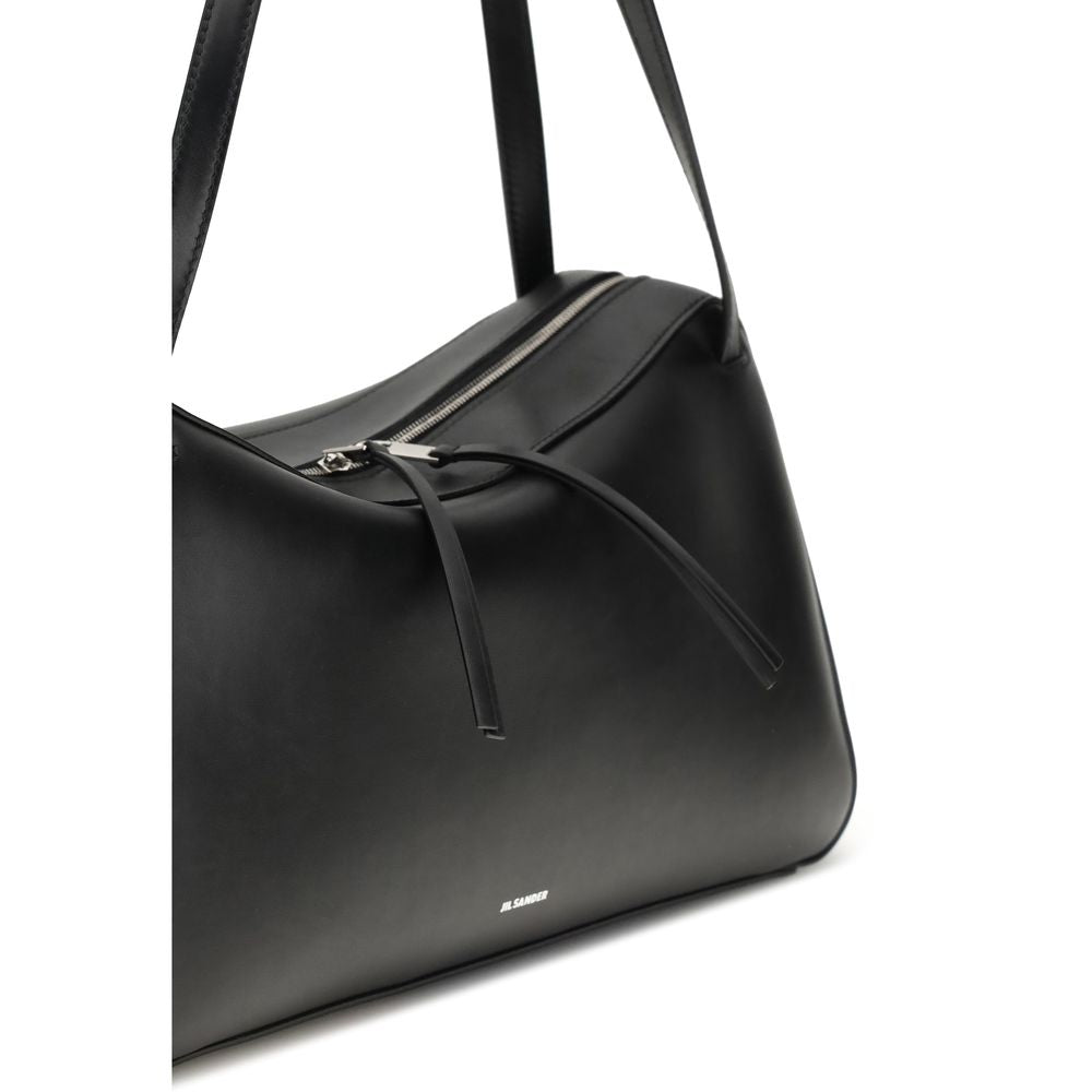 Jil Sander - Black Calf Leather Bos Taurus Shoulder Bag