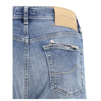 Jacob Cohen - Blue Cotton Relaxed Fit Jeans